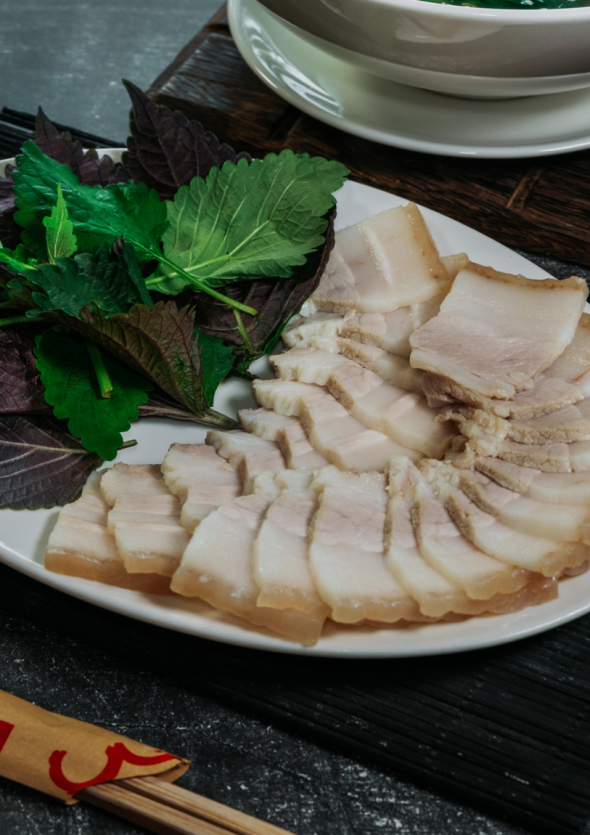 Thịt Luộc Mắm T&ocirc;m 